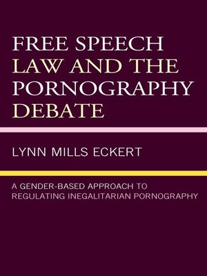 cover image of Free Speech Law and the Pornography Debate